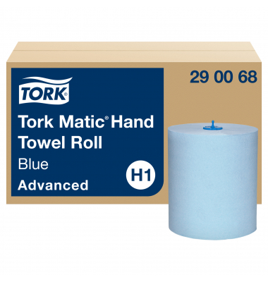 Rollenhandtuch Tork Matic 290068 150m blau Rollenhandtuch Tork Matic 290068 150m blau