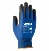 Montagehandschuhe phynomic WET, Aqua-Polymer-Schaum, blau/anthrazit, Größe 10 / XL