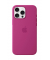 Silikon Case Handy-Cover für Apple iPhone 16 Pro Max fuchsia