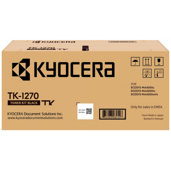 0632983084526 - Original TK-1270 Toner schwarz 1T0C140NL0 für MA4000x MA4000fx MA4000wifx