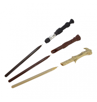 Kugelschreiber-Set Harry Potter Zauberstabstifte farbsortiert Schreibfarbe schwarz