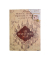Notizbuch HP713456, Harry Potter - Karte des Rumtreibers, braun, A5, liniert, 40 Blatt / 80 Seiten