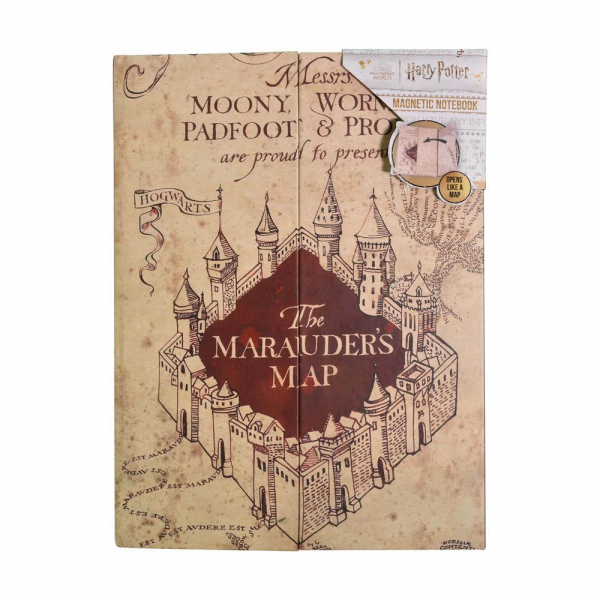 5056563713456 - Notizbuch HP713456 Harry Potter - Karte des Rumtreibers beige A5 liniert 40 Blatt 80 Seiten 5056563713456 BlueSky 5056563713456 - Notizbuch HP713456 Harry Potter - Karte des Rumtreibers beige A5 liniert 40 Blatt 80 Seiten 5056563713456 BlueSky