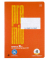 Schulheft 040784040 Premio / Lineatur 40, A4, 90g, orange/gelb