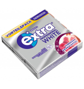 PROFESSIONAL WHITE HIMBEERE GRANATAPFEL Kaugummis 3 Packs à