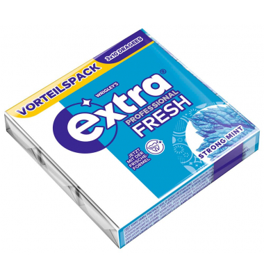 PROFESSIONAL FRESH STRONG MINT Kaugummis 3 Pack à