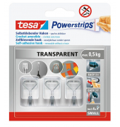 Klebehaken Powerstrips, 57615-00003-00, bis 0,5kg, transparent