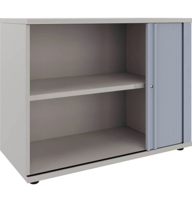 Rollladenschrank lichtgrau 1 Fachboden 100,0 x 44,2 x 78,1 cm
