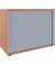 Rollladenschrank buche 1 Fachboden 100,0 x 44,2 x 78,1 cm