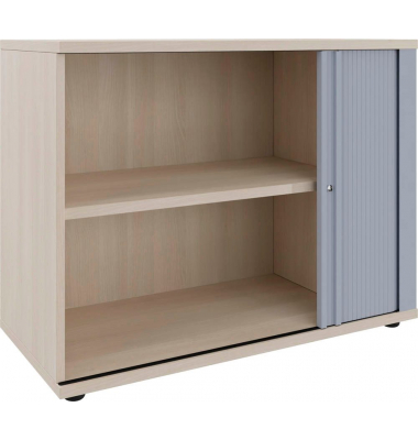 Rollladenschrank akazie 1 Fachboden 100,0 x 44,2 x 78,1 cm