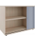 Rollladenschrank akazie 1 Fachboden 100,0 x 44,2 x 78,1 cm