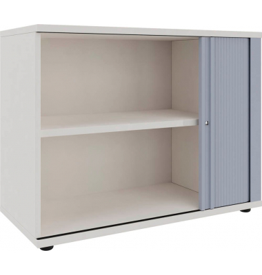 Rollladenschrank weiß 1 Fachboden 100,0 x 44,2 x 78,1 cm