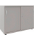 Schiebetürenschrank, 4260761570518 lichtgrau 1 Fachboden 100,0 x 44,2 x 76,3 cm