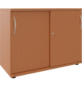 Schiebetürenschrank, 4260761570525 buche 1 Fachboden 100,0 x 44,2 x 76,3 cm