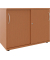 Schiebetürenschrank, 4260761570525 buche 1 Fachboden 100,0 x 44,2 x 76,3 cm