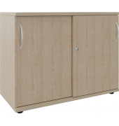 Schiebetürenschrank, 4260761570532 königsahorn 1 Fachboden 100,0 x 44,2 x 76,3 cm