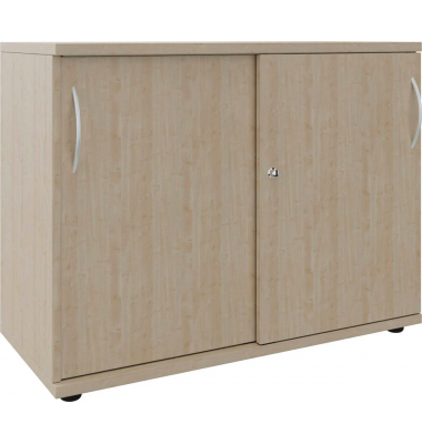 Schiebetürenschrank, 4260761570532 königsahorn 1 Fachboden 100,0 x 44,2 x 76,3 cm