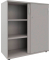 Schiebetürenschrank, 4260761570563 lichtgrau 2 Fachböden 100,0 x 44,2 x 111,5 cm