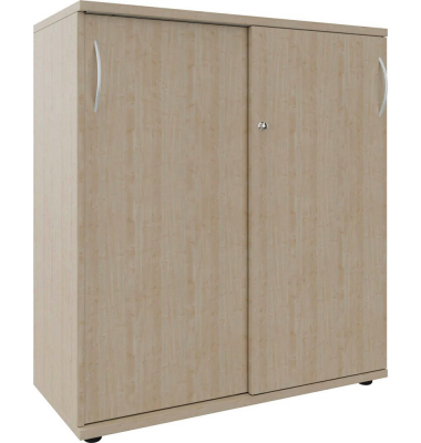 Schiebetürenschrank, 4260761570587 königsahorn 2 Fachböden 100,0 x 44,2 x 111,5 cm