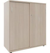 Schiebetürenschrank, 4260761570594 akazie 2 Fachböden 100,0 x 44,2 x 111,5 cm