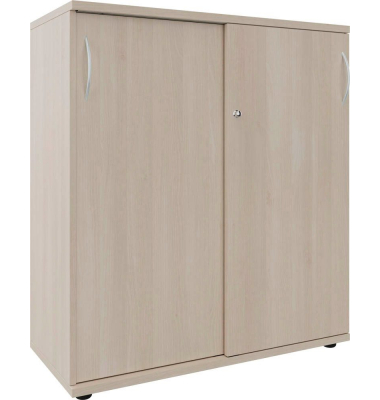 Schiebetürenschrank, 4260761570594 akazie 2 Fachböden 100,0 x 44,2 x 111,5 cm