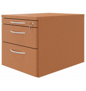 Rollcontainer buche 3 Auszüge 43,4 x 60,0 x 40,0 cm