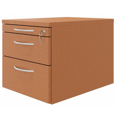 Rollcontainer buche 3 Auszüge 43,4 x 60,0 x 40,0 cm