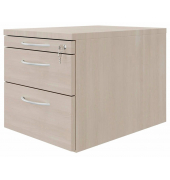 Rollcontainer akazie 3 Auszüge 43,4 x 60,0 x 40,0 cm