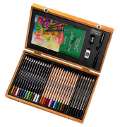 Schreibgeräteset Sketching Academy, 2300147, grau, k.A., B,H,HB,2H,2B,5H,4H,3H,3B,4B,5B,6B