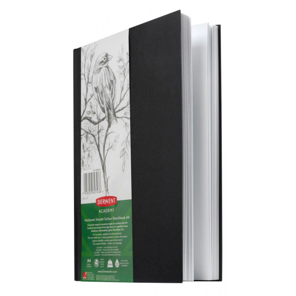 5028252627436 - Skizzenbuch Academy A4 blanko schwarz Hardcover 128 Seiten 5028252627436 DERWENT 5028252627436 - Skizzenbuch Academy A4 blanko schwarz Hardcover 128 Seiten 5028252627436 DERWENT