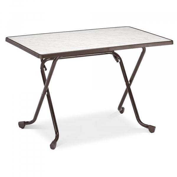 4043153002336 - Klapptisch Madrid 26521110 73cm (H) 110x110cm (BxT) rechteckig grau   braun 4043153002336 BEST