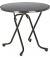 Gartentisch Primo anthrazit rund 80,0 x 80,0 x 70,0 cm