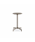 Stehtisch Versa, h&ouml;henverstellbar 74-102cm (H), &Oslash; 60cm (BxT), rund, cappucino / cappucino
