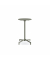 Stehtisch Versa, h&ouml;henverstellbar 74-102cm (H), &Oslash; 60cm (BxT), rund, gr&uuml;n / gr&uuml;n