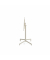 Stehtisch Versa, h&ouml;henverstellbar 74-102cm (H), &Oslash; 60cm (BxT), rund, beige / beige