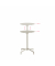 Stehtisch Versa, h&ouml;henverstellbar 74-102cm (H), &Oslash; 60cm (BxT), rund, beige / beige