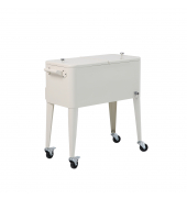 Kühlbox auf Rädern Icy 91391 beige