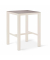 Stehtisch Rhodos 46955150 109,5cm (H), 80x80cm (BxT), quadratisch, grau / sand