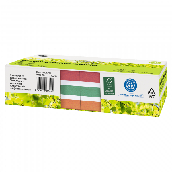 4003630033802 - Haftnotizen 5794 oeco Recycling 75x75mm rot weiß grün orange 4003630033802 2 Stück