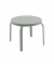 Beistelltisch Phil, 43cm (H), 50x43cm (ØxH) (BxT), rund, grau / grau/grün