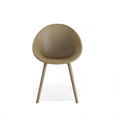 Schalenstuhl Qosy 50730 sand 2St