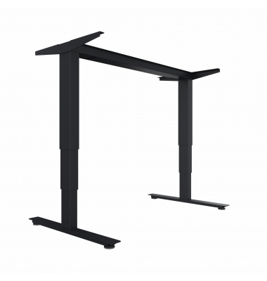 Sitz-Stehtischgestell teleskop B1150-1740mm höhenverstellbar an