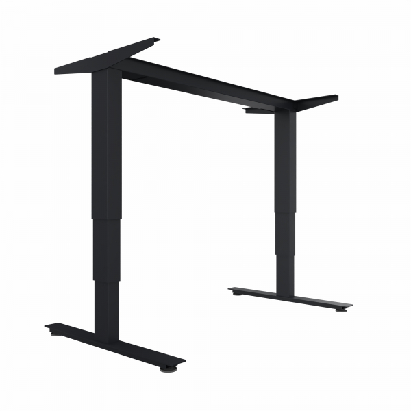 4003969136663 - Schreibtischgestell Move 20 höhenverstellbar 605-1265cm (H) T-Fuß-Gestell anthrazit 4003969136663 Soennecken