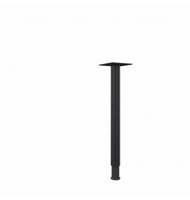Stützfuß Quadratrohr höhenverstellbar H680-820 an