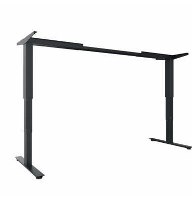 Sitz-Stehtischgestell B2000mm höhenverstellbar an
