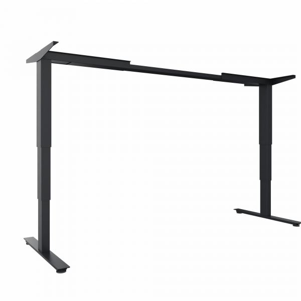 4003969136694 - Schreibtischgestell Move 20 höhenverstellbar 605-1265cm (H) T-Fuß-Gestell anthrazit 4003969136694 Soennecken