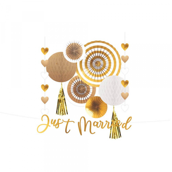 0194099074469 - Partydeko-Set gold Hochzeit 0194099074469 amscan 0194099074469 - Partydeko-Set gold Hochzeit 0194099074469 amscan