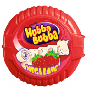 MEGA LANG Erdbeere Kaugummis 1 Rolle