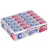 PROFESSIONAL WHITE HIMBEERE GRANATAPFEL Kaugummis 30 Pack à