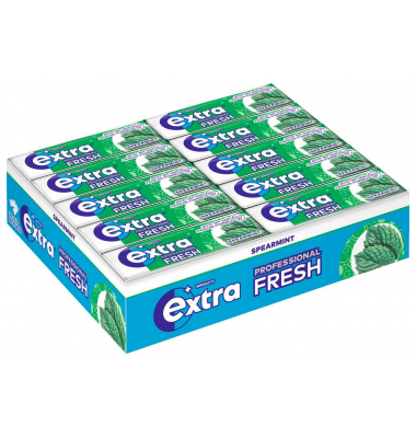 PROFESSIONAL FRESH SPEARMINT Kaugummis 30 Pack à
